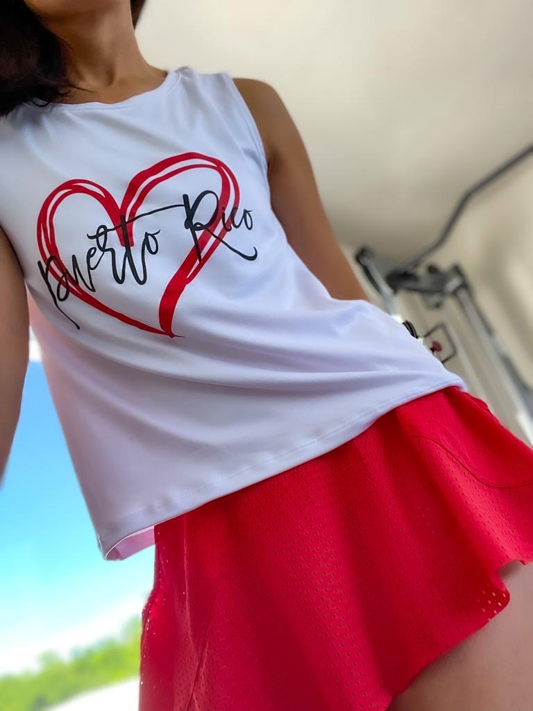 Love Puerto Rico Long Top