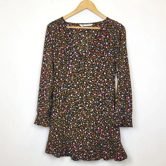 Zara Flower Dress- PRE LOVED