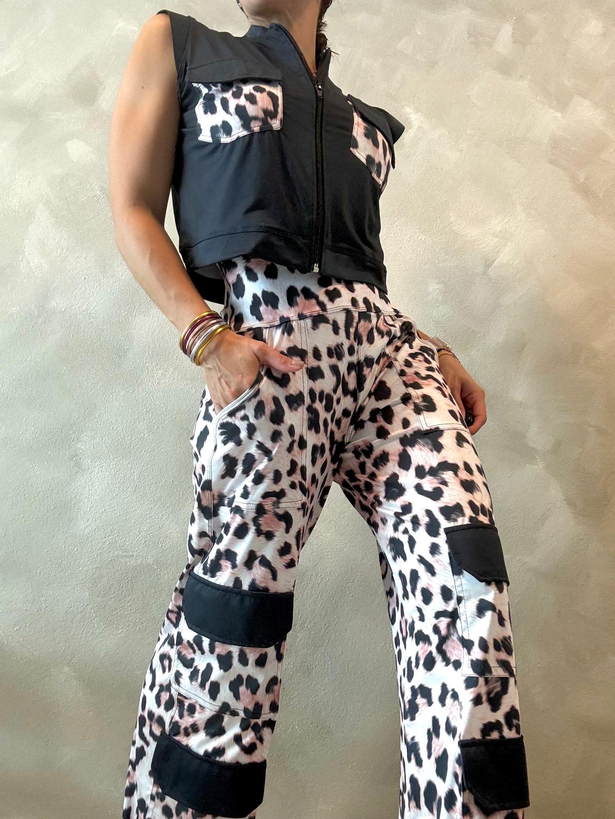 Cheetah Print Vest