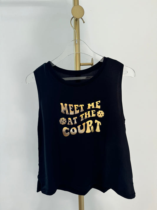 Meet Me At The Court Long Top