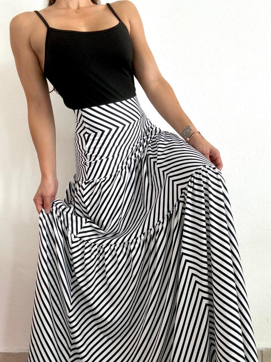 Lines Maxi Skirt [PRE ORDER]