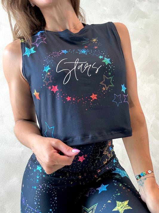 Colorful Stars Top