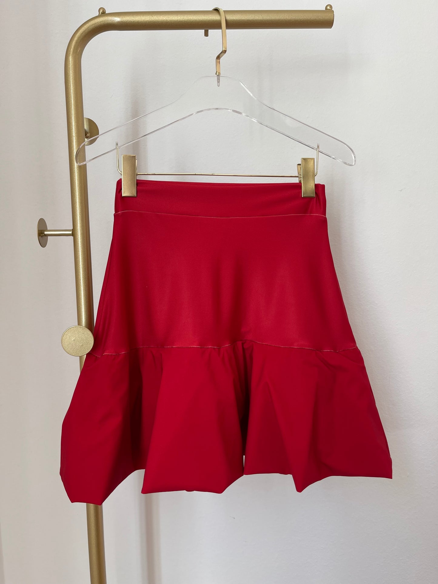 Red Bubble Skirt