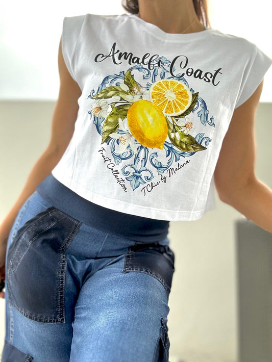 Amalfi Coast Crop Top