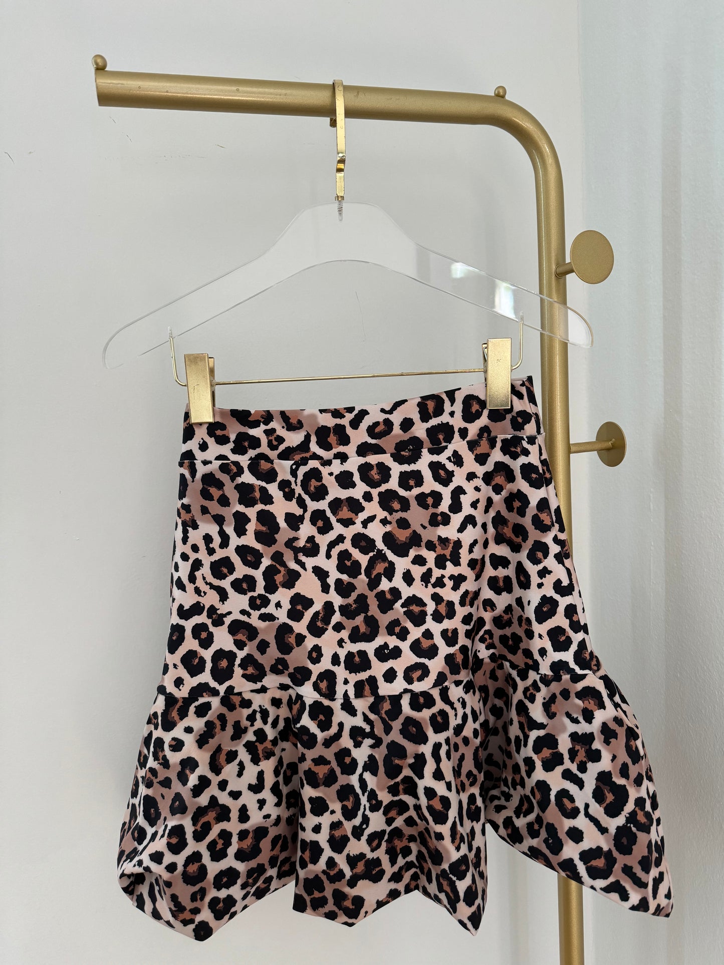 Animal Print Bubble Skirt