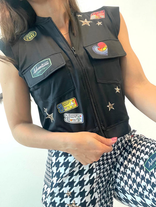 Travel Patches Vest