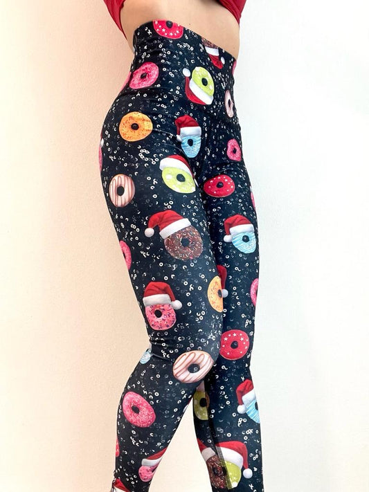 Black Dounuts Legging