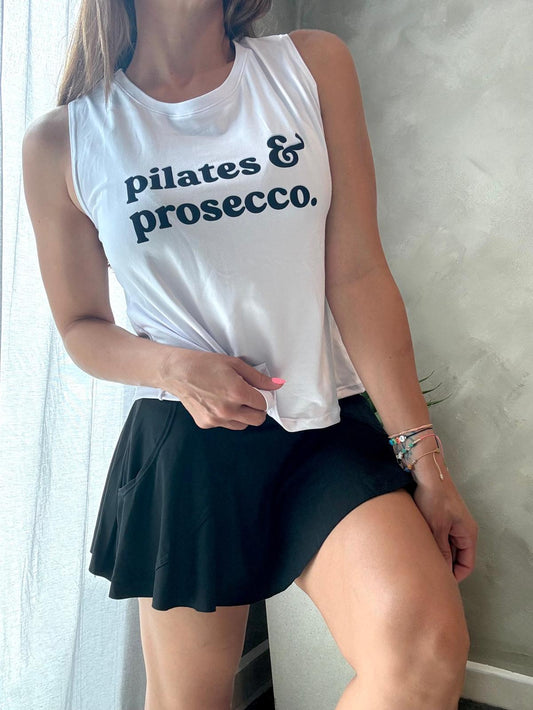 Pilates & Prossecco Long Top