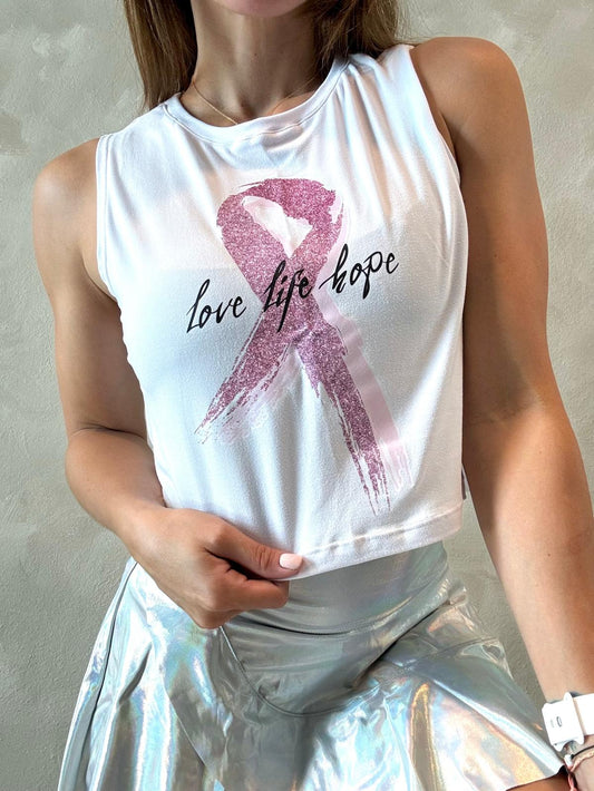 Love Life Hope Crop Top