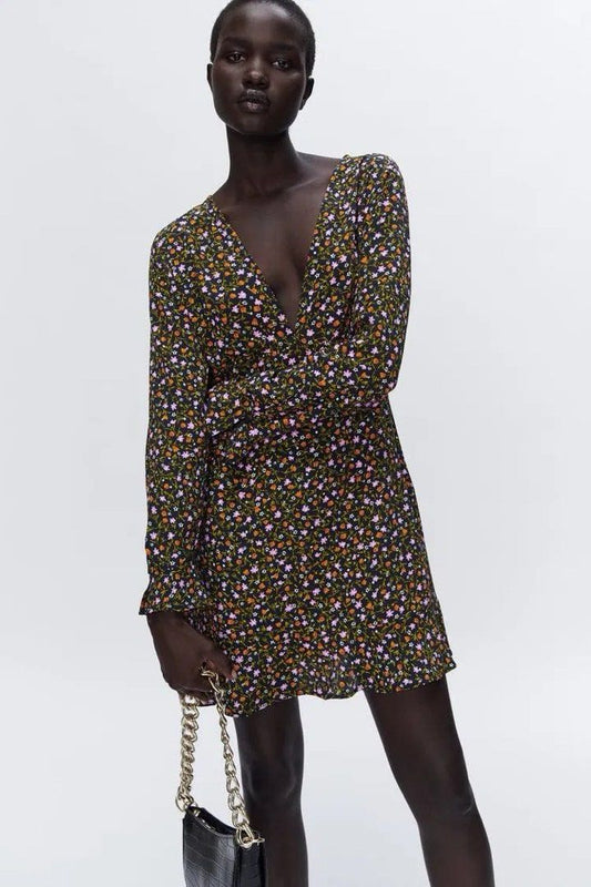 Zara Flower Dress- PRE LOVED